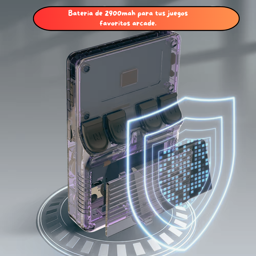 Consola de videojuegos retro portatil R36S ,Pantalla IPS de 3,5 pulgadas 64GB de juegos 