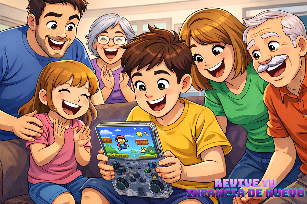 Consola retro portátil R36S ,Pantalla IPS de 3,5 pulgadas